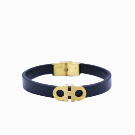 سوار جلد أسود